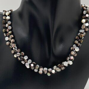 Sajen Mother of Pearl & 925 Necklace